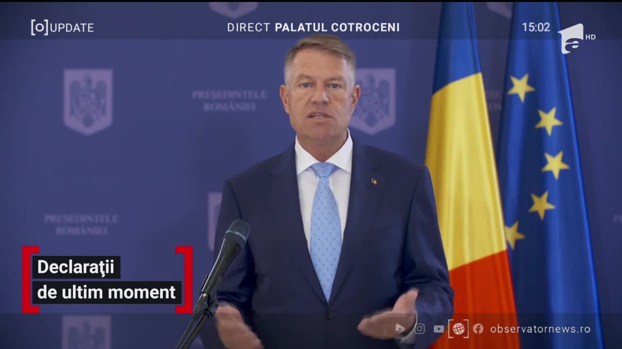 Klaus Iohannis, mesaj după inundațiile severe