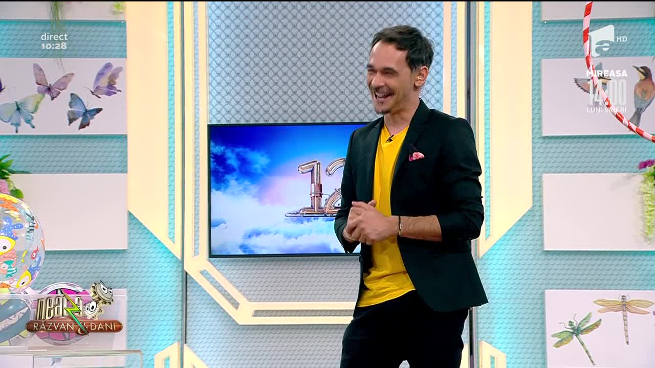 Jocul de baseball, cea mai amuzantă provocare de la Neatza cu Răzvan și Dani, pentru Mellina și Ralflo