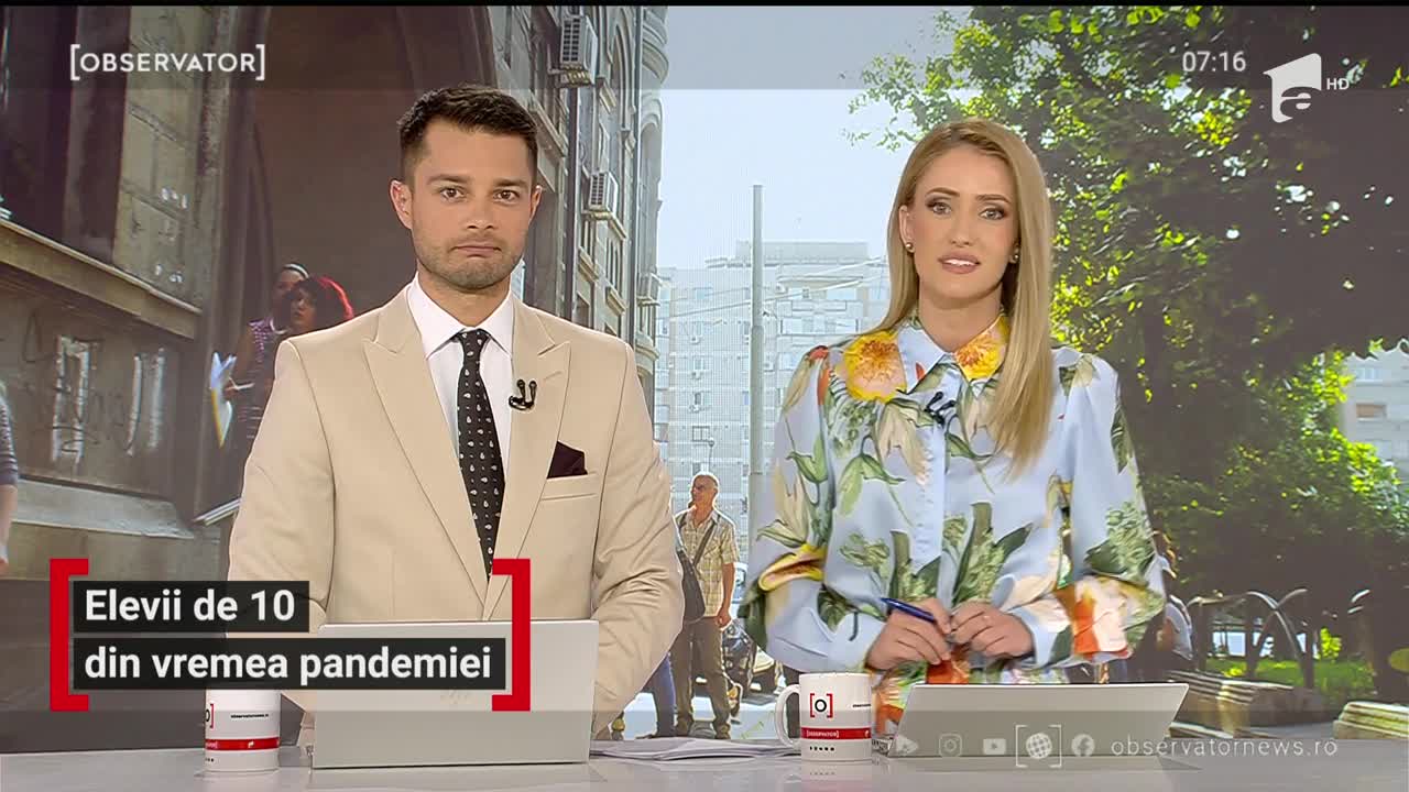 Elevi de 10 &icirc;n vremea pandemiei
