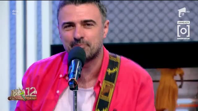 Vunk c&acirc;ntă piesa Domnul Portocaliu, la Neatza cu Răzvan și Dani