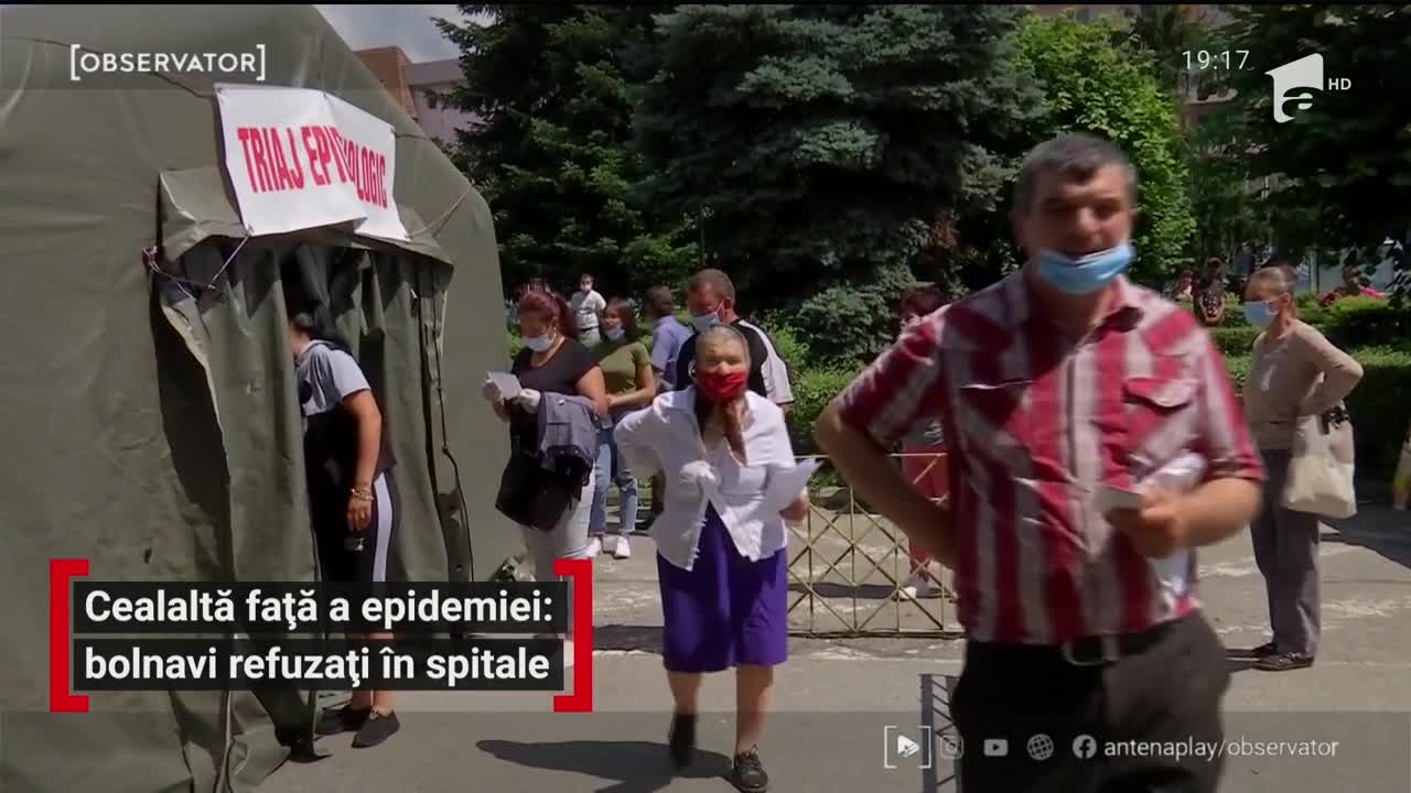 Cealaltă față a pandemiei: bolnavi refuzați &icirc;n spitale