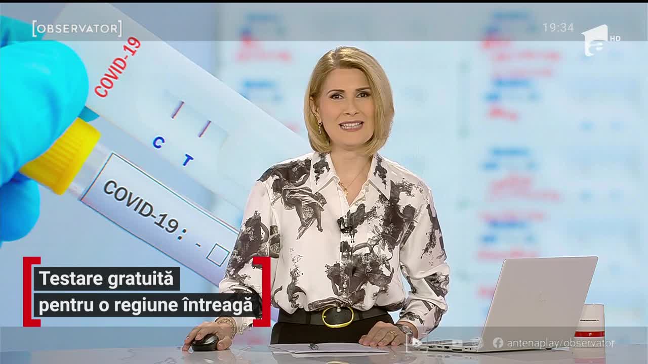 Testare gratuită pentru o regiune &icirc;ntreagă