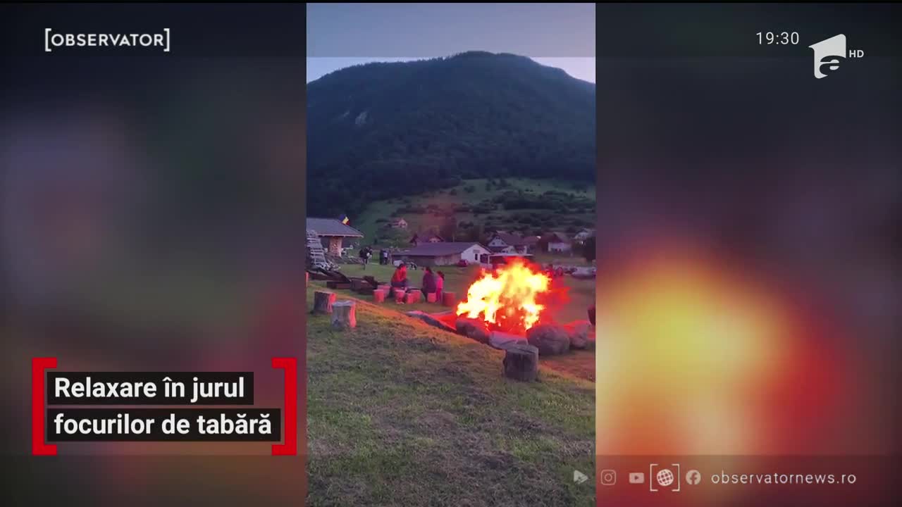 Drumeţiile şi focurile de tabără, ingredientele unui weekend perfect la munte