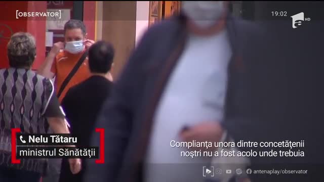Ministrul Sănătăţii, Nelu Tătaru, am&acirc;nă măsurile de relaxare: restaurantele, locurile de joacă şi teatrele răm&acirc;n &icirc;nchise