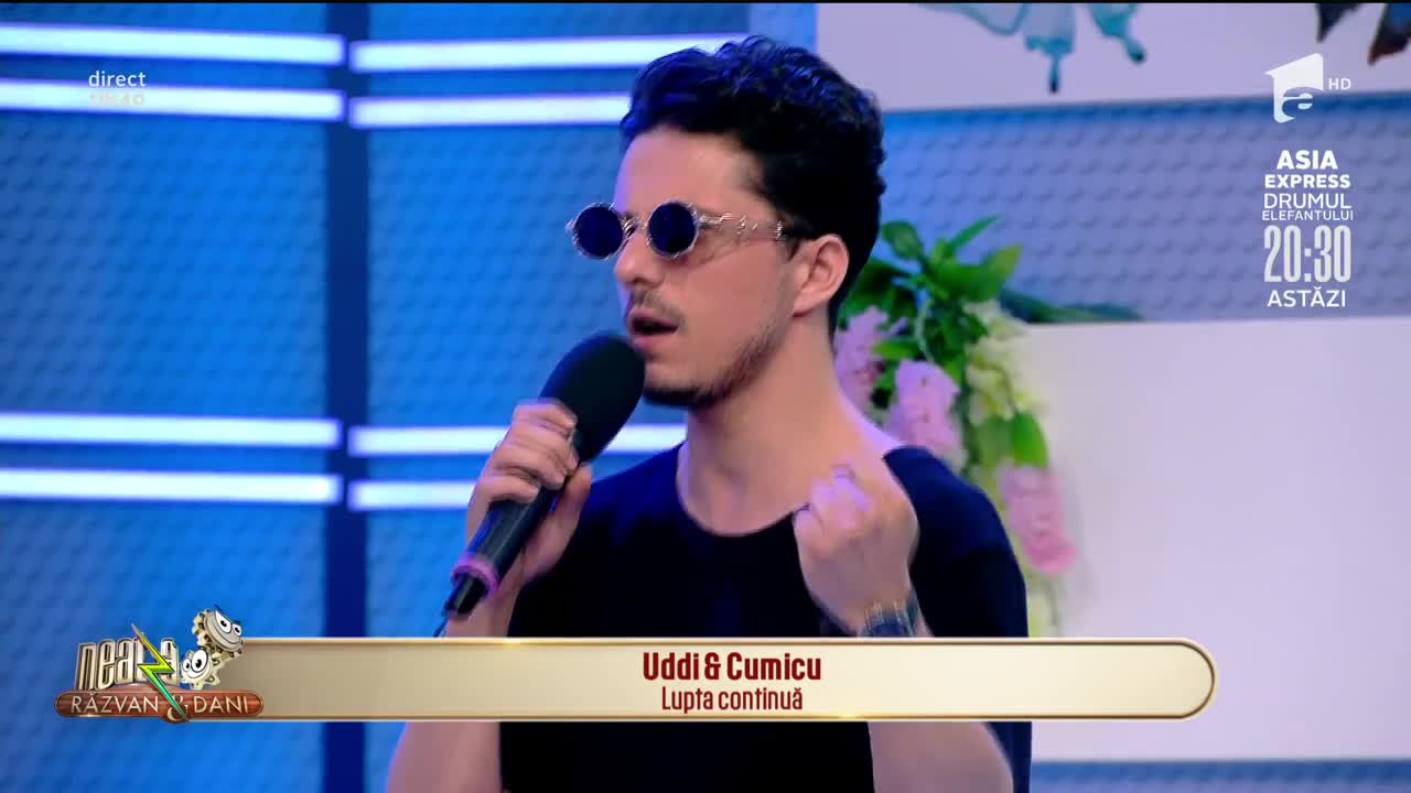 Uddi și Cumicu c&acirc;ntă melodia Lupta continuă, la Neatza cu Răzvan și Dani