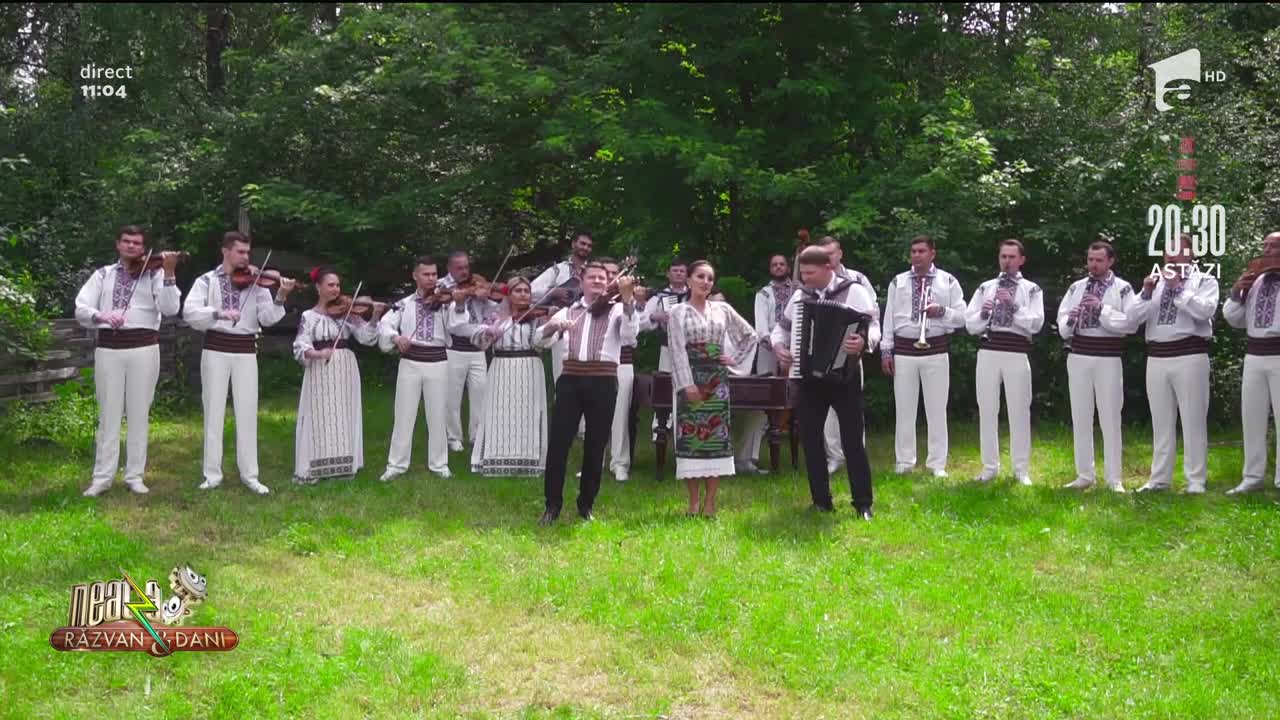 Ionela Guzic c&acirc;ntă melodia Vreau să trec frumos prin viață, la Neatza cu Răzvan și Dani