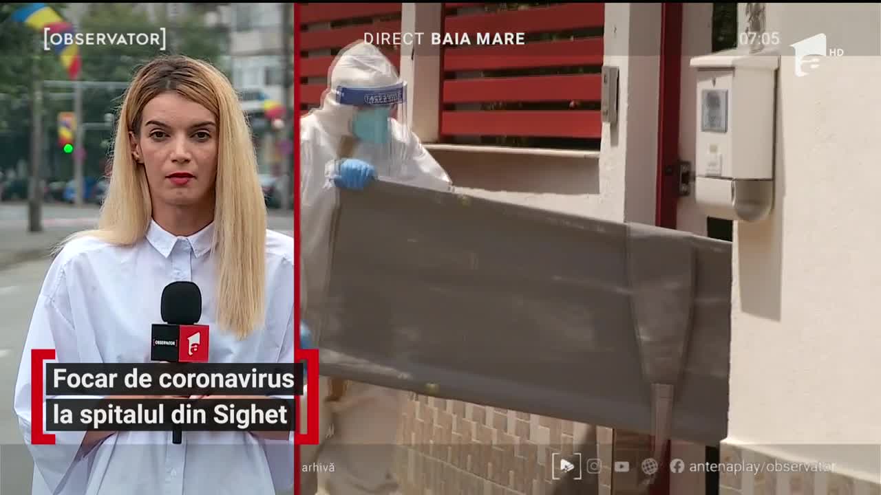 Focar de coronavirus la spitalul din Sighet