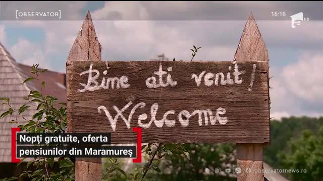 Nopți gratuite, oferta pensiunilor din Maramureş