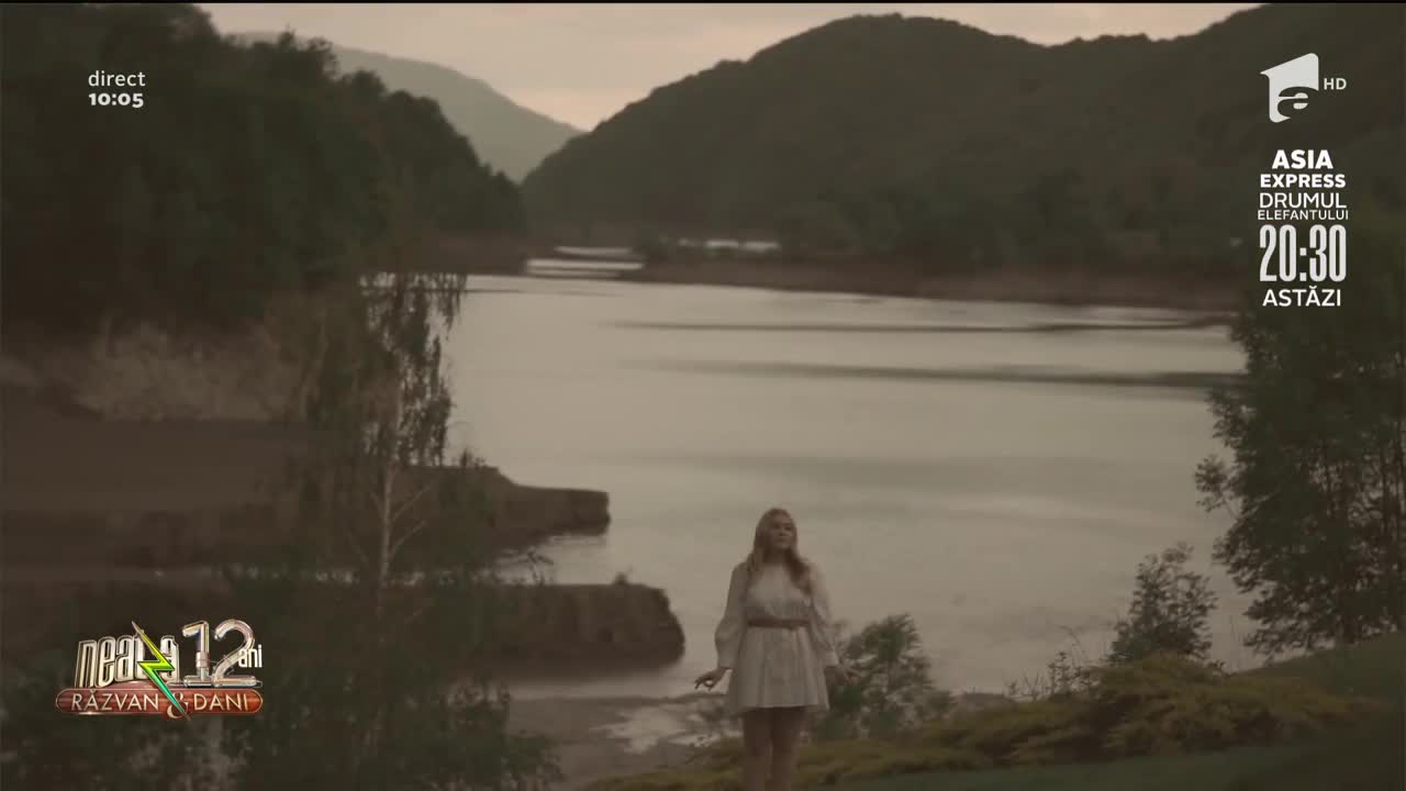 Serena c&acirc;ntă melodia Aura ta, la Neatza cu Răzvan și Dani