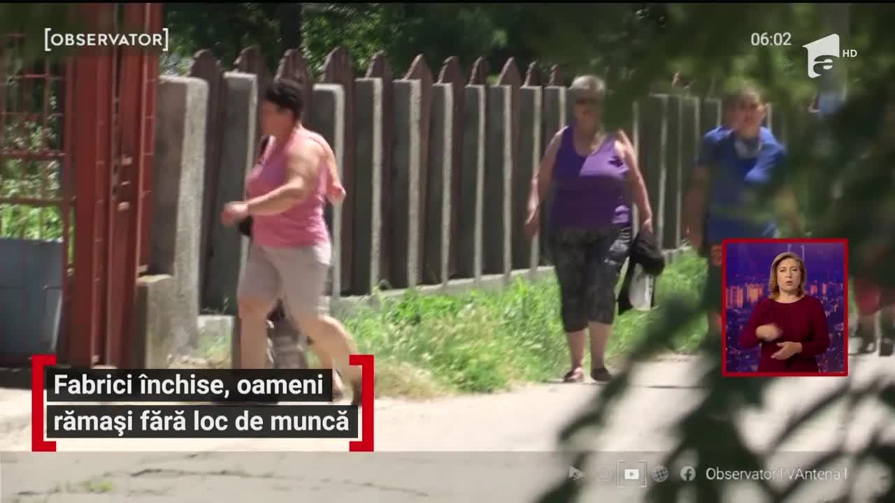Fabrici &icirc;nchise, oameni rămași fără loc de muncă