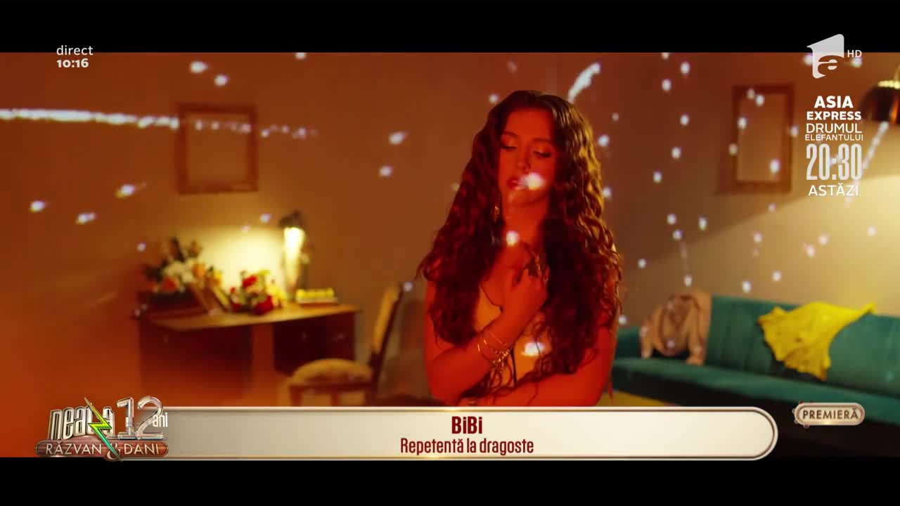 BiBi c&acirc;ntă melodia Repetentă la dragoste, la Neatza cu Răzvan și Dani