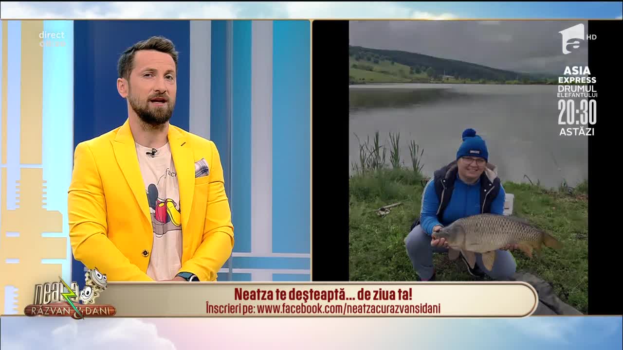 Neatza cu Răzvan și Dani te deşteaptă... de ziua ta! La mulți ani, Bianca!