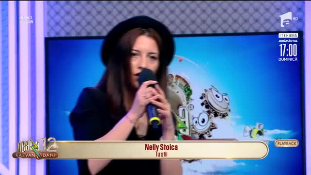 Nelly Stoica c&acirc;ntă melodia Tu știi, la Neatza cu Răzvan și Dani