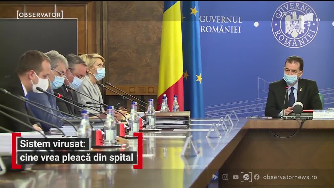 B&acirc;lbele Guvernului deschid porţile spitalelor pentru bolnavii de coronavirus