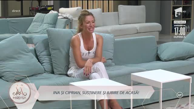 Ina și Ciprian, negocieri despre poziția &icirc;n cuplu: Stau ca un bibelou!