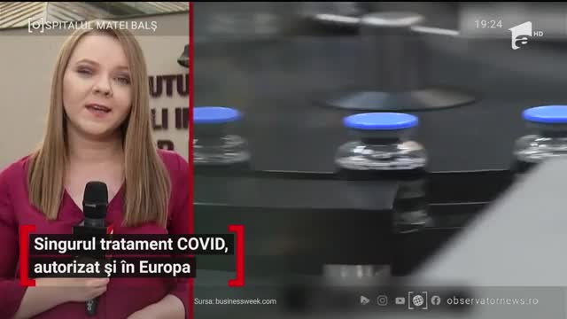 Remdesivir, cel mai efecient medicament &icirc;mpotriva coronavirus, a primit autorizaţie de punere pe piaţă