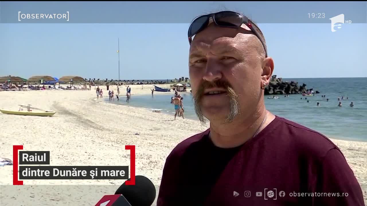 Cu un litoral at&acirc;t de aglomerat, căutăm relaxarea &icirc;n zone mai puţin cunoscute. O echipă Observator a ajuns &icirc;ntr-un adevărat colţ de rai, aşezat &icirc;ntre Dunăre şi mare