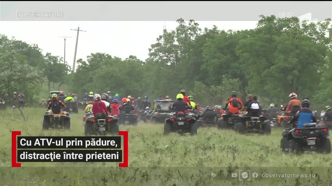 Pandemia a afectat totul. Chiar şi distracţia cu ATV-ul, &icirc;n pădure. Cum a arătat prima ieşire, pe patru roţi