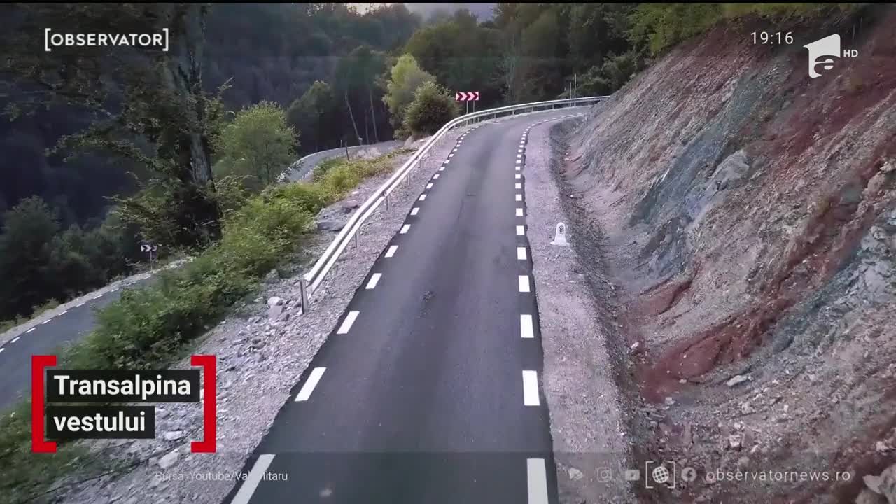 Un drum din Banat &icirc;i face concurenţă serioasă bine cunoscutului Transfăgărășan