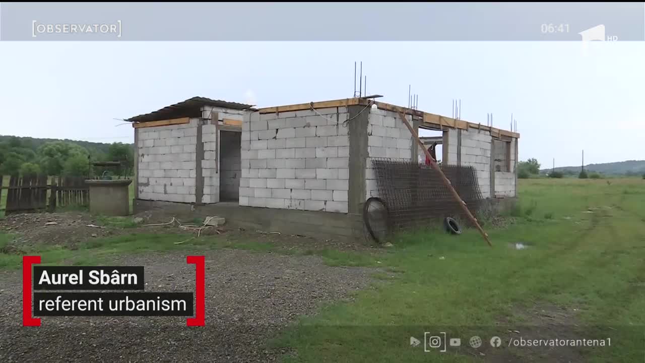 Casă construită din donații, g&acirc;nd rău pus de Primărie