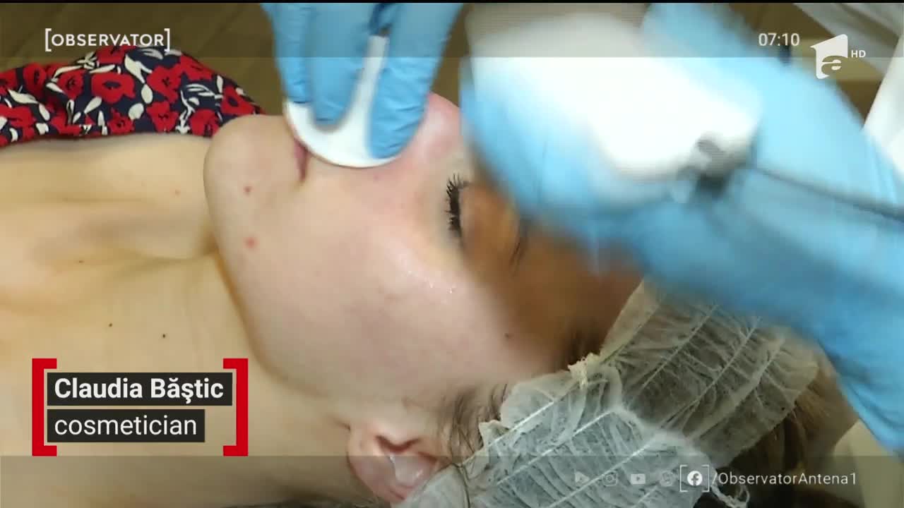 Probleme cu tenul din cauza măștii de protecție