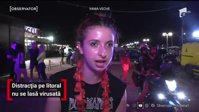 Din Vama Veche şi p&acirc;nă &icirc;n Mamaia, turiştii s-au distrat p&acirc;nă la răsărit. Pe litoral, parcă nimeni nu a auzit de pandemie sau virus