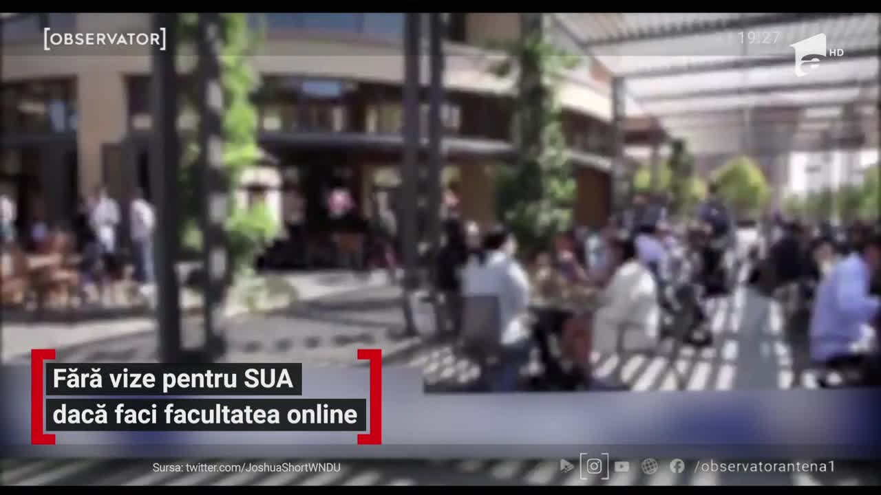 Fără vize pentru SUA dacă faci facultatea online