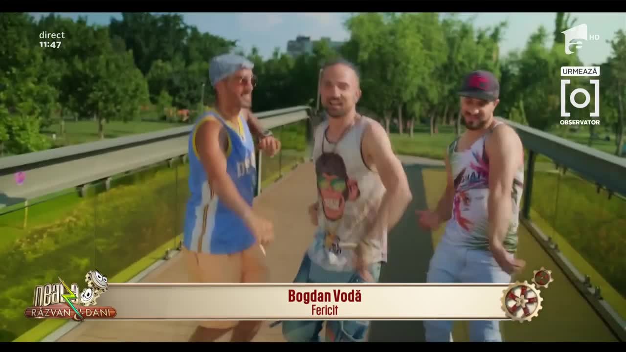Bogdan Vodă c&acirc;ntă piesa Fericit, la Neatza cu Răzvan și Dani