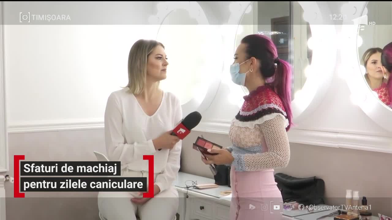 Sfaturi de machiaj pentru zilele caniculare
