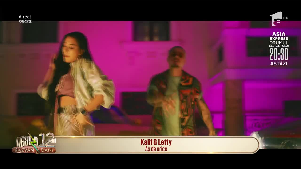 Kalif și Letty c&acirc;ntă piesa Aș da orice, la Neatza cu Răzvan și Dani