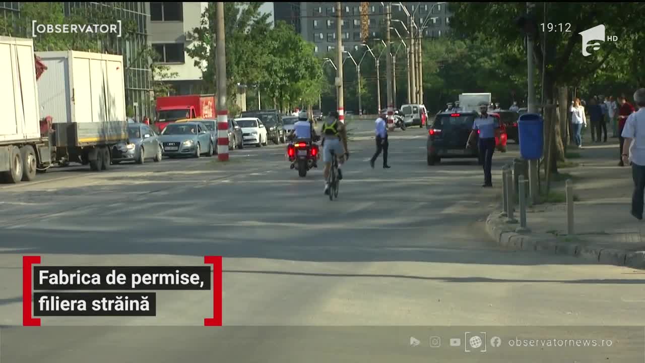 Fabrică de permise auto, filiera străină