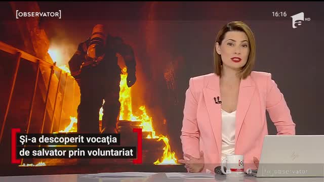 Și-a descoperit vocația de salvator prin voluntariat