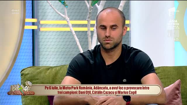 Provocare &icirc;ntre Dani Oțil, Cătălin Cazacu și Marius Copil, la MotorPark Rom&acirc;nia, Ad&acirc;ncata