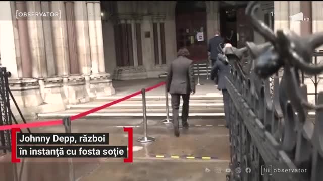 Johnny Depp, război &icirc;n instanță cu fosta soție