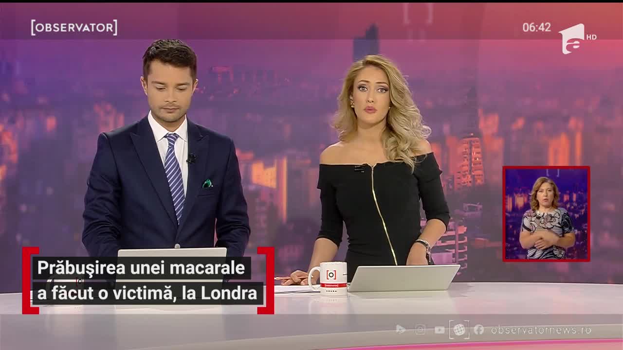 O persoană a murit și patru au fost rănite &icirc;n urma prăbușirii unei macarale de 20 de metri &icirc;n estul Londrei