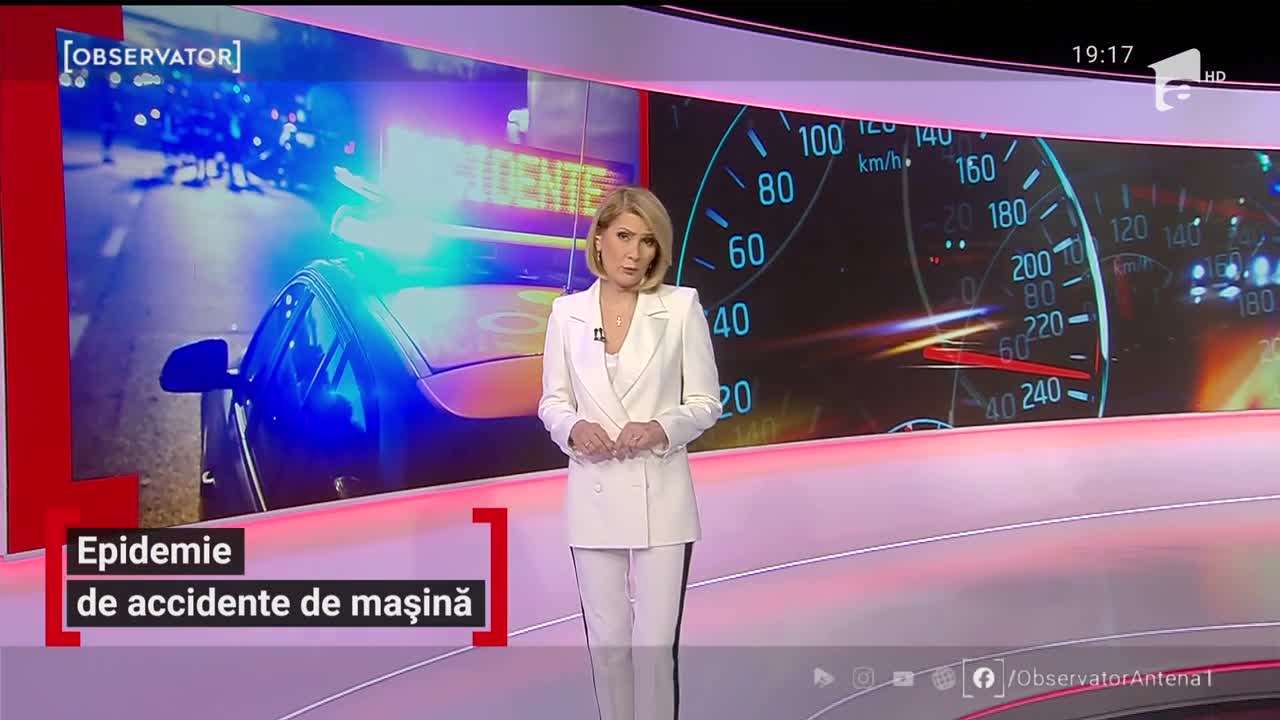 Epidemie de accidente de mașină