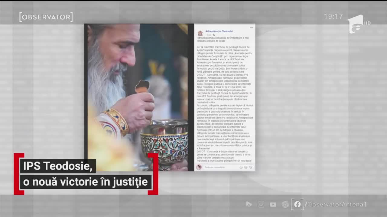 &Icirc;PS Teodosie, o nouă victorie &icirc;n justiție