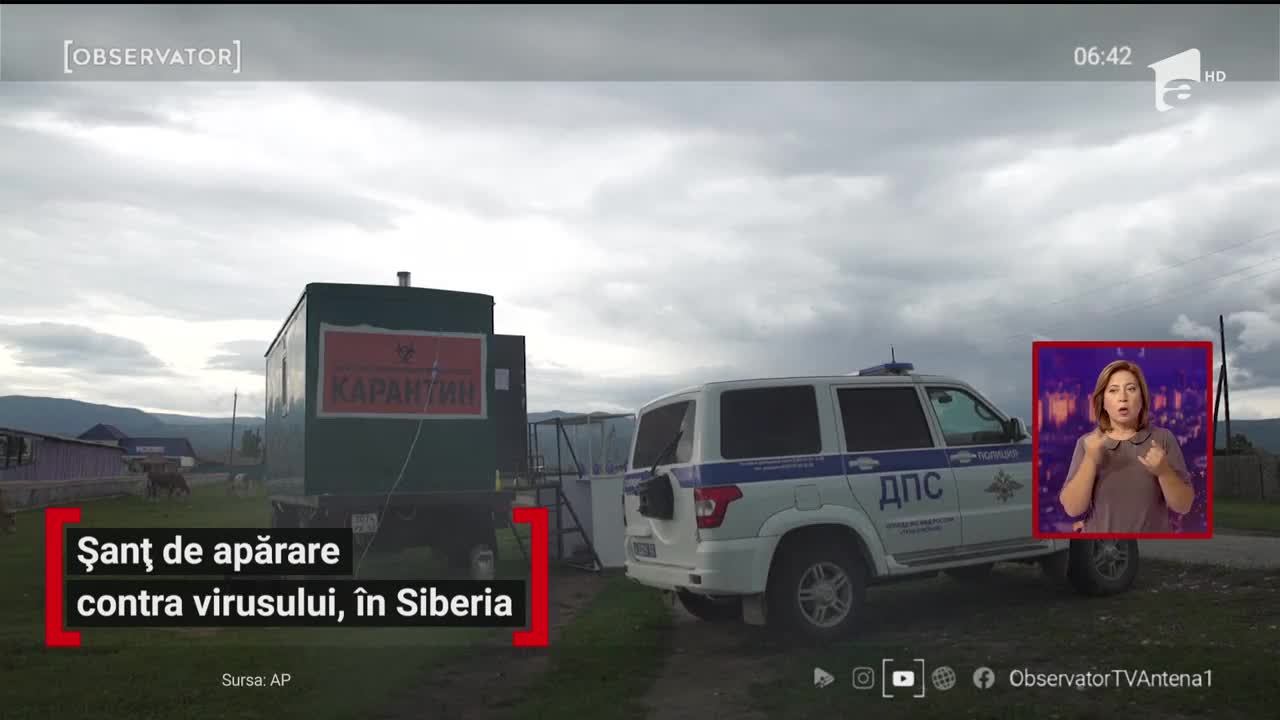 Șanț de apărare contra virusului, &icirc;n Siberia