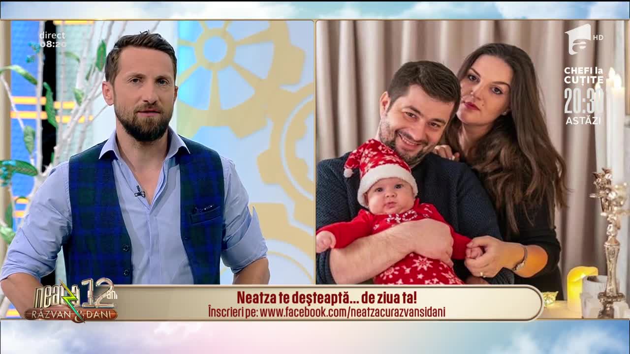 Neatza cu Răzvan și Dani te deşteaptă... de ziua ta! La mulți ani, Andrada!