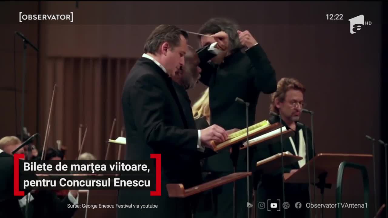 Concursul Internaţional George Enescu, online &icirc;n anul pandemiei