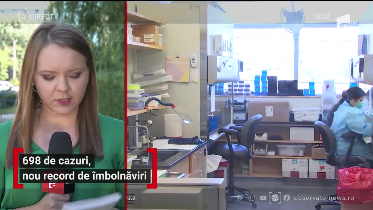 Explozie de infectări cu noul coronavirus! Aproape 700 de cazuri noi au fost confirmate de ieri p&acirc;nă azi