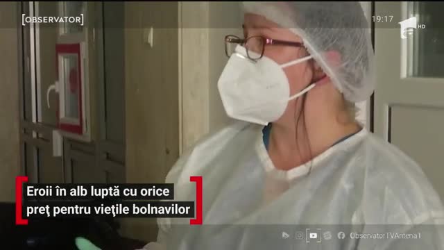 Eroii &icirc;n alb luptă cu orice preț pentru viețile bolnavilor