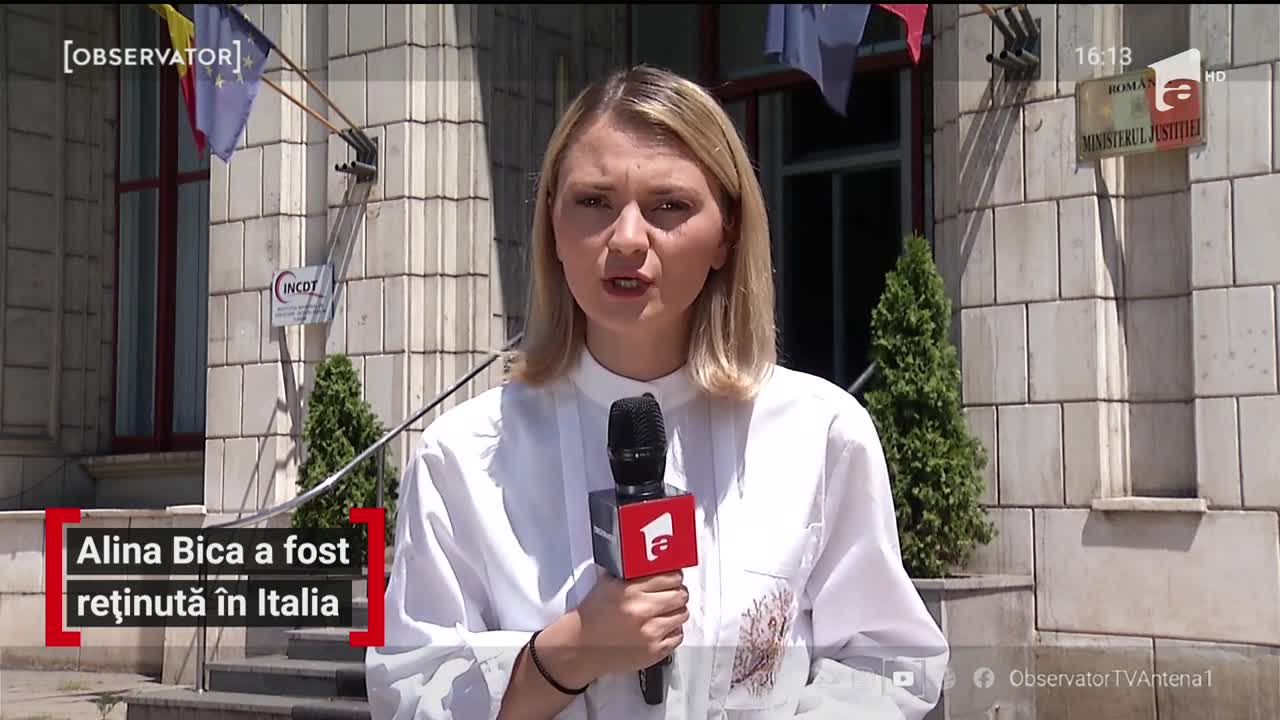 Alina Bica a fost prinsă de poliţişti, &icirc;n Italia!