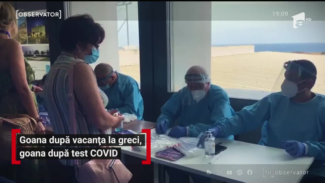 Grecii se joacă de două zile cu nervii turiştilor rom&acirc;ni. Singurul lucru cert este că de miercuri ne primesc doar cu test COVID negativ. Clinicile de recoltare sunt pline de solicitanţi