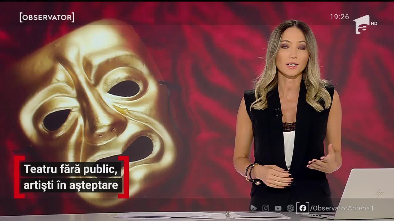 Teatru fară public, artiști &icirc;n așteptare