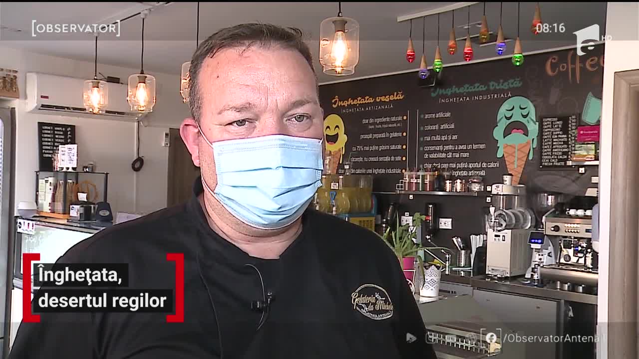 &Icirc;ngheţată cu aromă de bere, vin sau leuştean