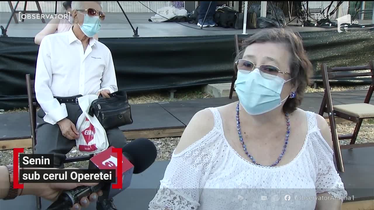 Senin sub cerul Operetei