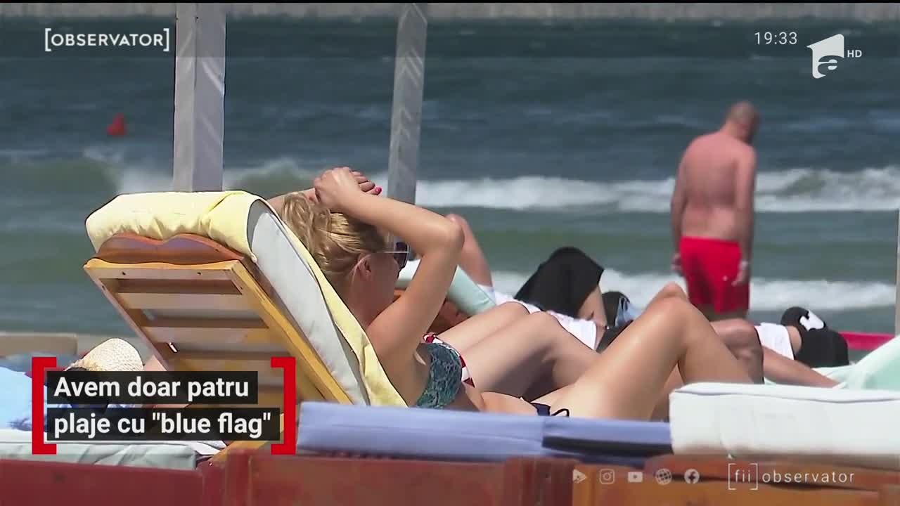 Mereu cu un pas &icirc;n urma Europei. Doar patru plaje din Rom&acirc;nia cu "blue flag"