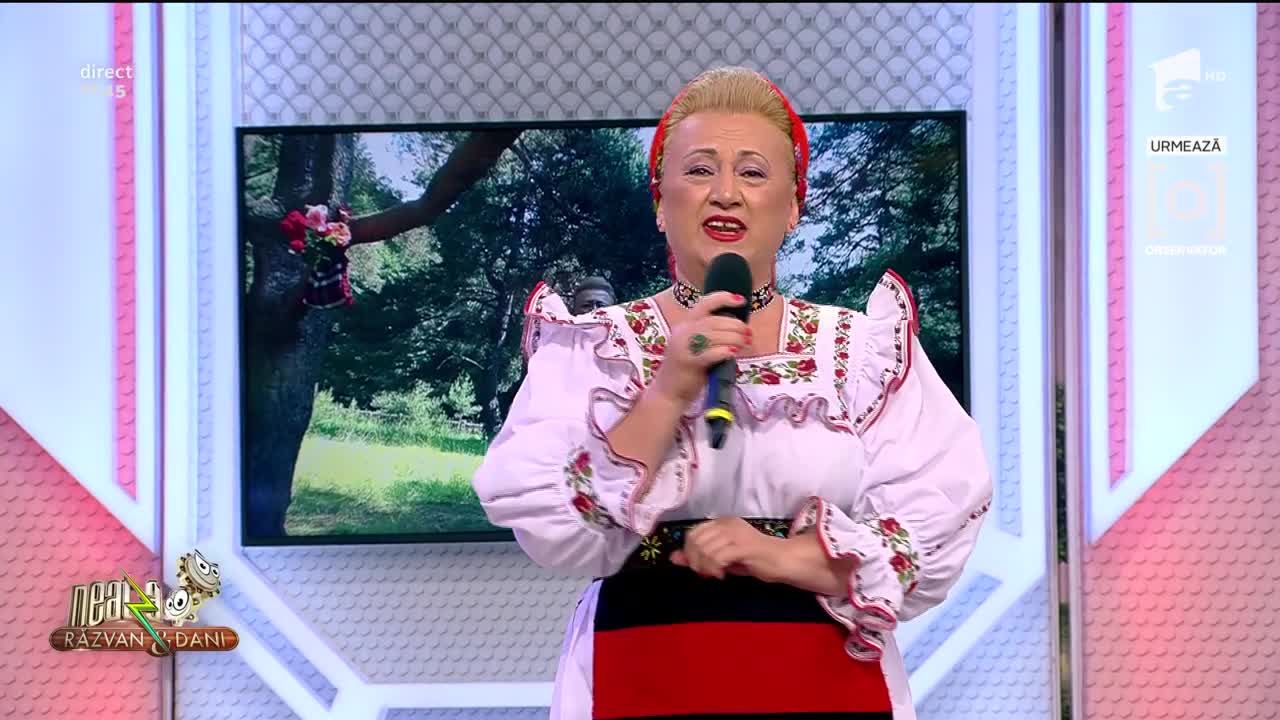 Ioana Bozga c&acirc;ntă, la Neatza, melodia "&Icirc;n buchetul vieții am mai pus o floare"