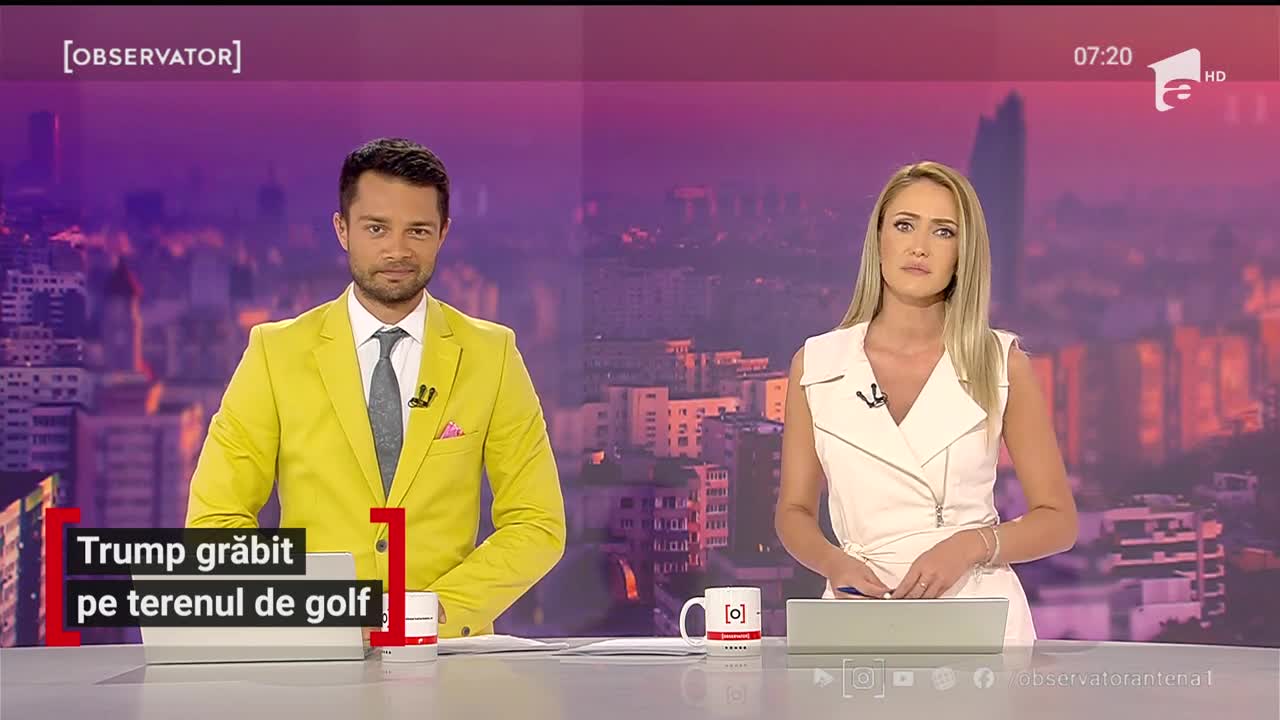 Donald Trump joacă golf "pe repede &icirc;nainte"